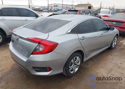 2017 Honda Civic Lx из США, поврежденный, VIN 19XFC2F56HE226062